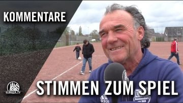 Die Stimmen zum Spiel (FC Neuenfelde – TuS Dassendorf, Achtelfinale, Pokal der 1. Herren)