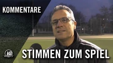 Die Stimmen zum Spiel (FC Pesch – 1. FC Köln, U17 B-Junioren, Mittelrheinliga) | RHEINKICK.TV