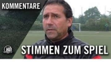 Die Stimmen zum Spiel | FC Pesch – TV Herkenrath (27. Spieltag, Mittelrheinliga)