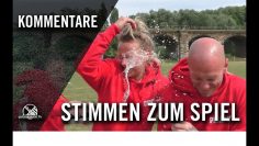 Die Stimmen zum Spiel | FC Phoenix Leipzig – SC Staaken (Rückspiel, Relegation zur Regionalliga)