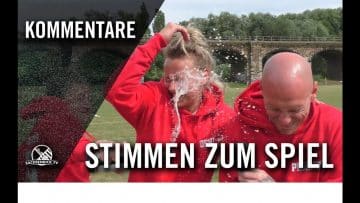 Die Stimmen zum Spiel | FC Phoenix Leipzig – SC Staaken (Rückspiel, Relegation zur Regionalliga)
