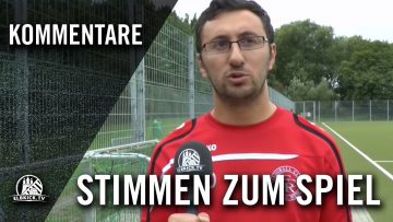 Die Stimmen zum Spiel (FC Roland Wedel II – Cosmos Wedel, Kreisliga 7) | ELBKICK.TV