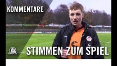 Die Stimmen zum Spiel FC St. Pauli U23 – SV Drochtersen-Assel (19. Spieltag Regionalliga Nord)