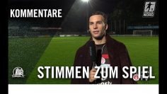 Die Stimmen zum Spiel | FC St. Pauli II – Hamburger SV II (16. Spieltag, Regionalliga Nord)