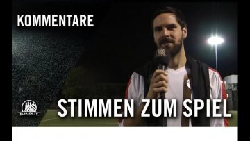 Die Stimmen zum Spiel | FC St. Pauli VI – SC Nienstedten II (10. Spieltag, Kreisliga 2)