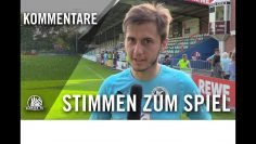 Die Stimmen zum Spiel FC St. Pauli U23 – BSV S-W Rehden (10. Spieltag, Regionalliga Nord)