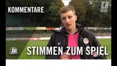 Die Stimmen zum Spiel | FC St. Pauli II – Holstein Kiel II (13. Spieltag, Regionalliga Nord)