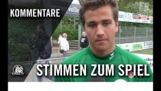 Die Stimmen zum Spiel | FC St. Pauli U23 – VfB Oldenburg (32. Spieltag, Regionalliga Nord)