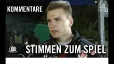 Die Stimmen zum Spiel | FC St. Pauli U23 – 1. FC Germania Egestorf-Langreder (19. Spieltag, RL Nord)