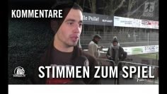 Die Stimmen zum Spiel | FC St. Pauli U23 – SC Weiche Flensburg 08 (21. Spieltag, Regionalliga Nord)