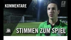 Die Stimmen zum Spiel | FC St. Pauli U23 – Hannover 96 U23 (11. Spieltag, Regionalliga Nord)