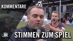Die Stimmen zum Spiel (FC St. Pauli – Hamburger SV, U19 A-Junioren, Finale, Pokal der A-Junioren)