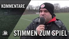 Die Stimmen zum Spiel (FC St. Pauli – Hamburger SV, U19 A-Junioren, Bundesliga Nord/Nordost)