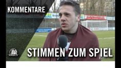 Die Stimmen zum Spiel | FC St. Pauli U23 – Hamburger SV II (27. Spieltag, Regionalliga Nord)