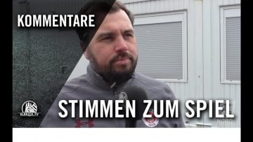 Die Stimmen zum Spiel | FC St. Pauli U16 – VfL Wolfsburg U16 (14. Spieltag, Regionalliga Nord))