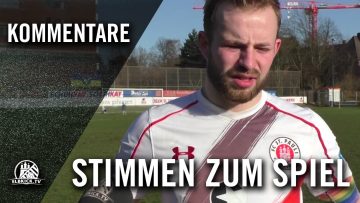 Die Stimmen zum Spiel (FC St. Pauli II – FC Eintracht Norderstedt, Regionalliga Nord) | ELBKICK.TV