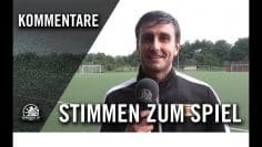 Die Stimmen zum Spiel | FC St. Pauli U16 – 1. FC Union Berlin U16