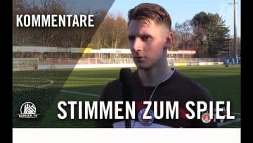 Die Stimmen zum Spiel | FC St. Pauli U23 – Lupo Martini Wolfsburg (23. Spieltag, Regionalliga Nord)