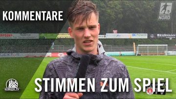 Die Stimmen zum Spiel | FC St. Pauli II – Lüneburger SK Hansa (10.Spieltag, Regionalliga Nord)