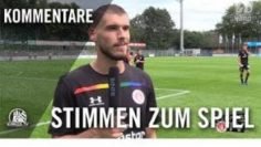 Die Stimmen zum Spiel | FC St. Pauli U23 – FC Eintracht Norderstedt (4. Spieltag, Regionalliga Nord)