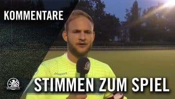 Die Stimmen zum Spiel (FC Stern Marienfelde – SD Croatia) | SPREEKICK.TV