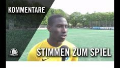 Die Stimmen zum Spiel | FC Teutonia 05 – SC Victoria Hamburg (32. Spieltag, Oberliga Hamburg)