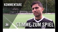 Die Stimmen zum Spiel | FC Teutonia 05 – TSV Sasel (7. Spieltag, Oberliga Hamburg)