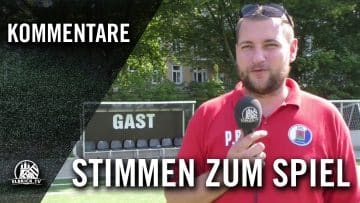 Die Stimmen zum Spiel (FC Teutonia 05 – VfL Pinneberg II, Landesliga Hammonia) | ELBKICK.TV