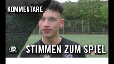 Die Stimmen zum Spiel | FC Teutonia 05 U19 – FC St. Pauli U19 (Viertelfinale, Pokal)