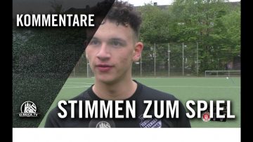 Die Stimmen zum Spiel | FC Teutonia 05 U19 – FC St. Pauli U19 (Viertelfinale, Pokal)