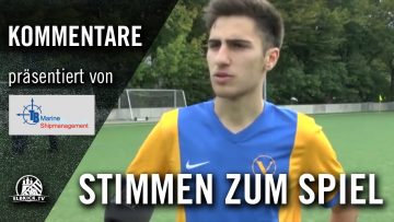 Die Stimmen zum Spiel (FC Teutonia 05 – SC Victoria Hamburg, Pokal der 1. Herren 16/17) | ELBKICK.TV