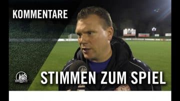 Die Stimmen zum Spiel | FC Union Schafhausen – SC Fortuna Köln (1. Runde, Pokal)
