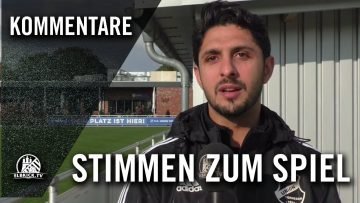 Die Stimmen zum Spiel (FC Union Tornesch – Walddörfer SV, Verbandsliga Frauen) | ELBKICK.TV