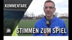 Die Stimmen zum Spiel | FC Union Tornesch II – TuS Hemdingen-Bilsen (21. Spieltag, Kreisliga 8)