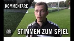 Die Stimmen zum Spiel | FC Unterföhring – SV Pullach (2. Spieltag, Bayernliga Süd)