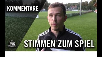 Die Stimmen zum Spiel | FC Unterföhring – SV Pullach (2. Spieltag, Bayernliga Süd)