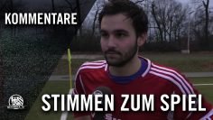 Die Stimmen zum Spiel (FC Viktoria Kelsterbach – FC Ederbergland, Verbandsliga Mitte) | MAINKICK.TV