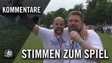 Die Stimmen zum Spiel | FC Viktoria 1889 Berlin III – SC Union-Südost III (Finale, Pokal)