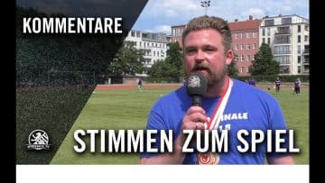 Die Stimmen zum Spiel | FC Viktoria 1889 Berlin III – SV Lichtenberg 47 III (Finale)