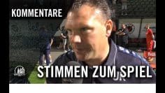 Die Stimmen zum Spiel | FC Viktoria Köln – SC Fortuna Köln (Halbfinale, Mittelrheinpokal)