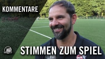 Die Stimmen zum Spiel |  FC Viktoria Köln U19 – 1. FC Köln U19 (Testspiel)
