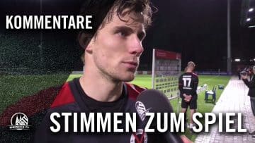 Die Stimmen zum Spiel (FC Viktoria Köln – Bor. Freialdenhoven, Halbfinale, Bitburger-Pokal)