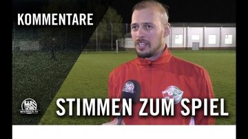 Die Stimmen zum Spiel | FC Weißkirchen – 1. FC-TSG Königstein (Halbfinale, Kreispokal Maintaunus)
