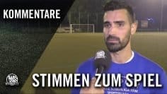 Die Stimmen zum Spiel (FFV Sportfreunde 04 – Concordia Eschersheim, Kreisoberliga Frankfurt)
