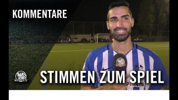 Die Stimmen zum Spiel | FFV Sportfreunde 04 – SG Rot-Weiss Frankfurt (15 Spieltag, Verbandsliga Süd)