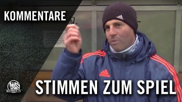 Die Stimmen zum Spiel (FG Seckbach – Viktoria Kelsterbach, Testspiel)  | MAINKICK.TV