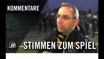 Die Stimmen zum Spiel | Ford Niehl U17 – SV Deutz 05 U17 (11. Spieltag, B-Junioren Bezirksliga 1)
