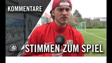 Die Stimmen zum Spiel | Fortuna Biesdorf – Berlin United (27. Spieltag, Landesliga, Staffel 2)