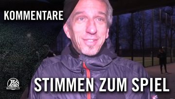 Die Stimmen zum Spiel (Fortuna Herne – SpVgg Horsthausen, Bezirksliga, Staffel 10) | RUHRKICK.TV