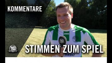 Die Stimmen zum Spiel | FSG Altenstadt – Spvgg. Roßdorf (Testspiel)